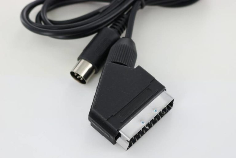Câble Péritel Megadrive Officiel - MD - Accessoire Occasion Pas Cher