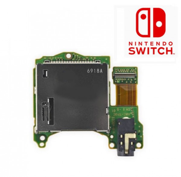 Réparation lecteur micro sd Nintendo switch paris